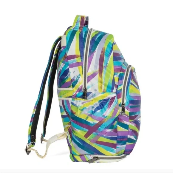 Lug Echo Packable Backpack in Brushstroke Multi NWT - Picture 2 of 5